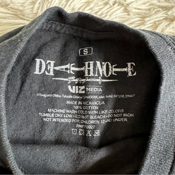 Death Note Light Yagami Anime T-Shirt Size Small - Picture 5 of 8